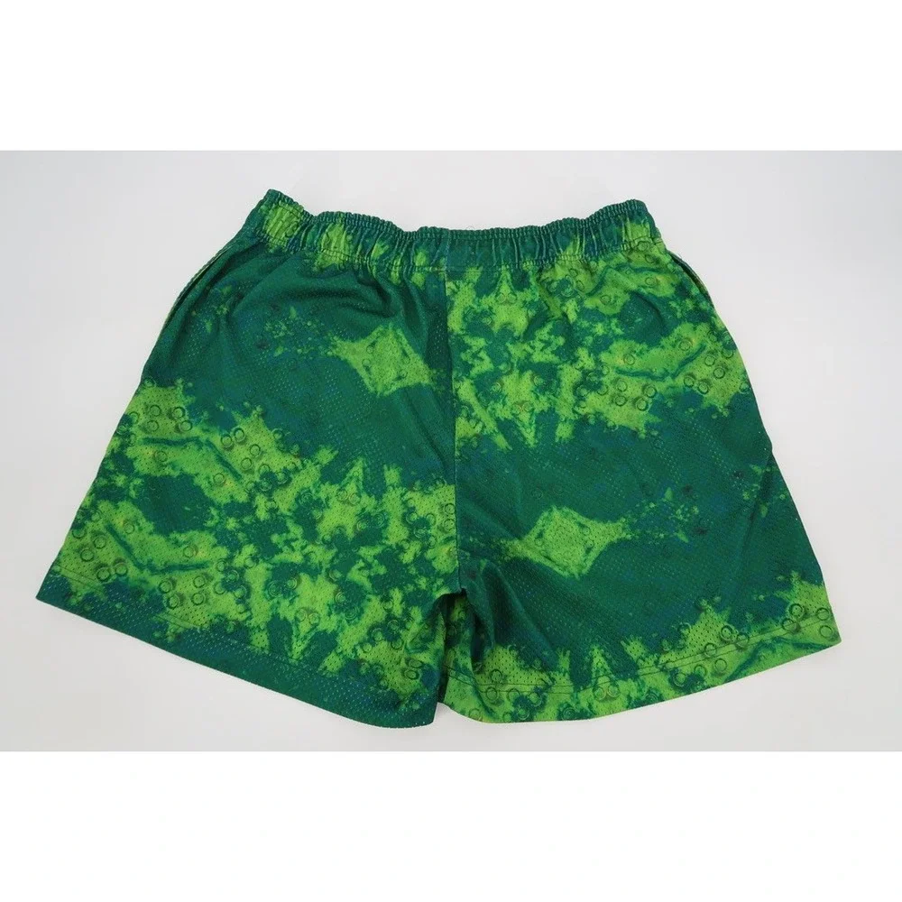 Eric Emanuel x Mountain Dew Mens XL Green Mesh Basic Shorts‎